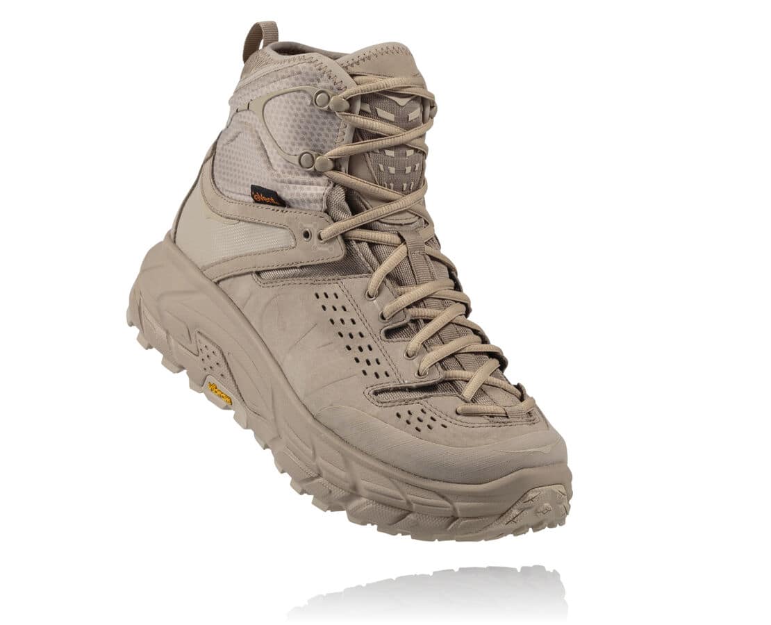 Hoka One One Tor Ultra Hi Waterproof Philippines - Men's Hiking Boots - Brown | MF6358172